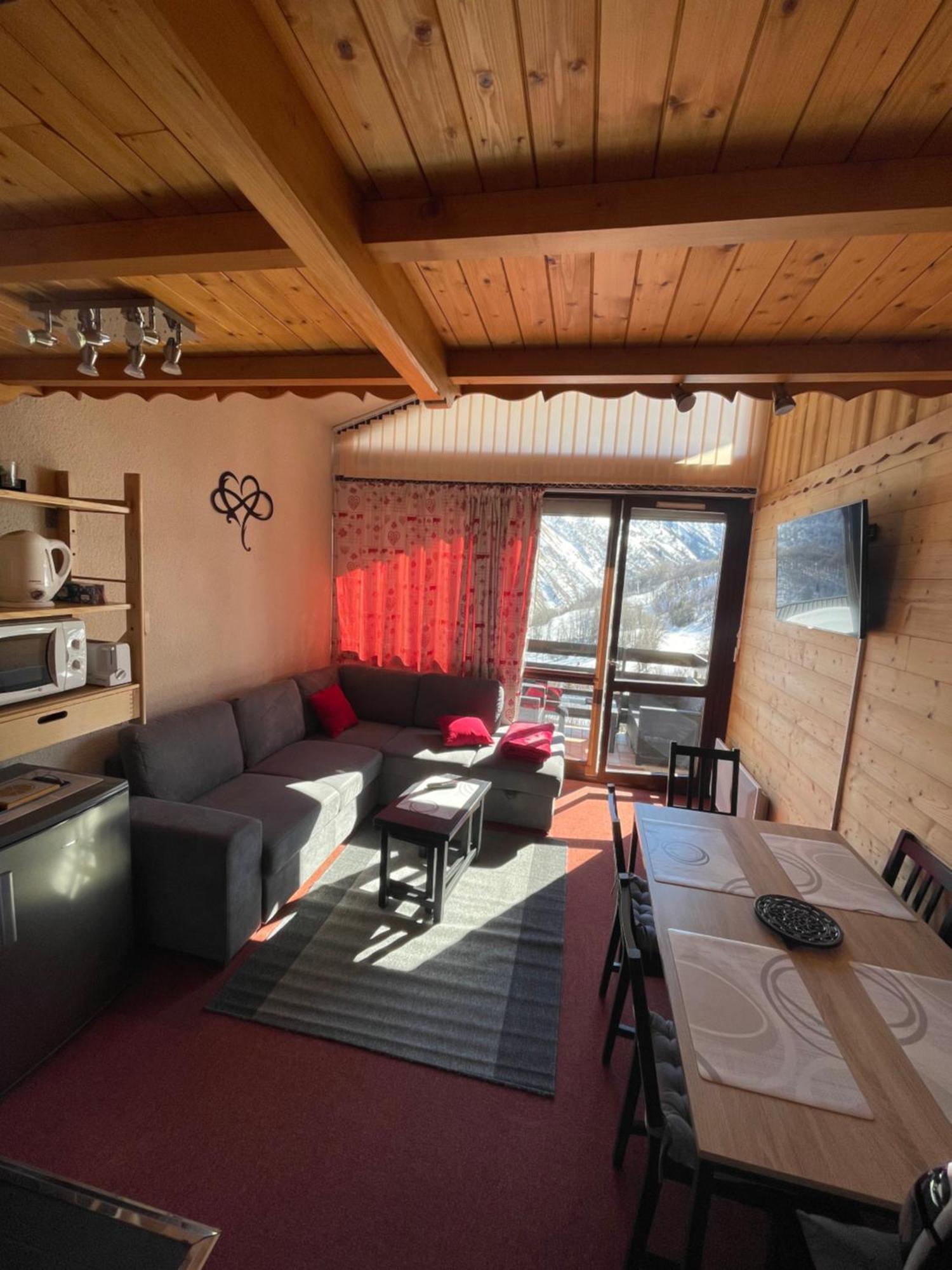 Appartement Plein Sud Cosy 6 Personnes Tres Bien Equipe ,Vue Splendide, Terrasse, Spacieux,Bien Situe, Randonnees,Ski Saint-Sorlin-d'Arves ภายนอก รูปภาพ