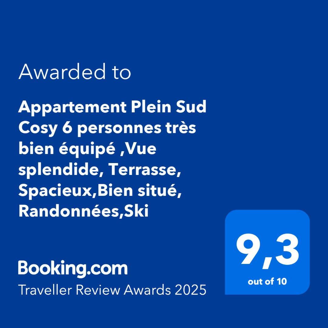 Appartement Plein Sud Cosy 6 Personnes Tres Bien Equipe ,Vue Splendide, Terrasse, Spacieux,Bien Situe, Randonnees,Ski Saint-Sorlin-d'Arves ภายนอก รูปภาพ
